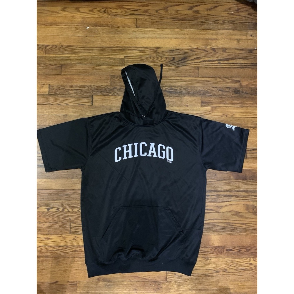 Men's Profile Black Chicago White Sox Big & Tall 3XLT Short Sleeve Pullover